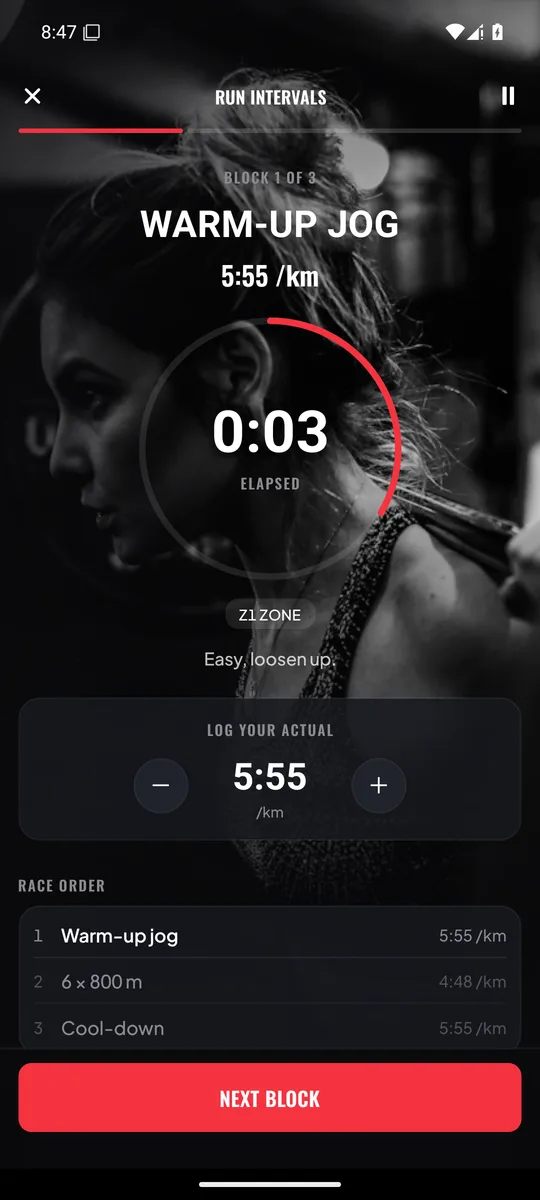Guided player